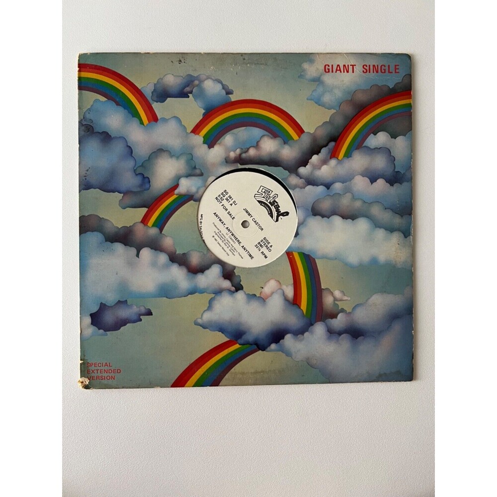 Jimmy Crestor Anyway, Anywhere, Anytime 12" Vinyl Single 1982 Salsoul PROMO VG+